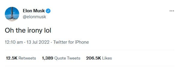 Wow! Elon Musk is sued by Twitter for attempting to cancel the deal 29 Elon Musk is sued by Twitter - Reply